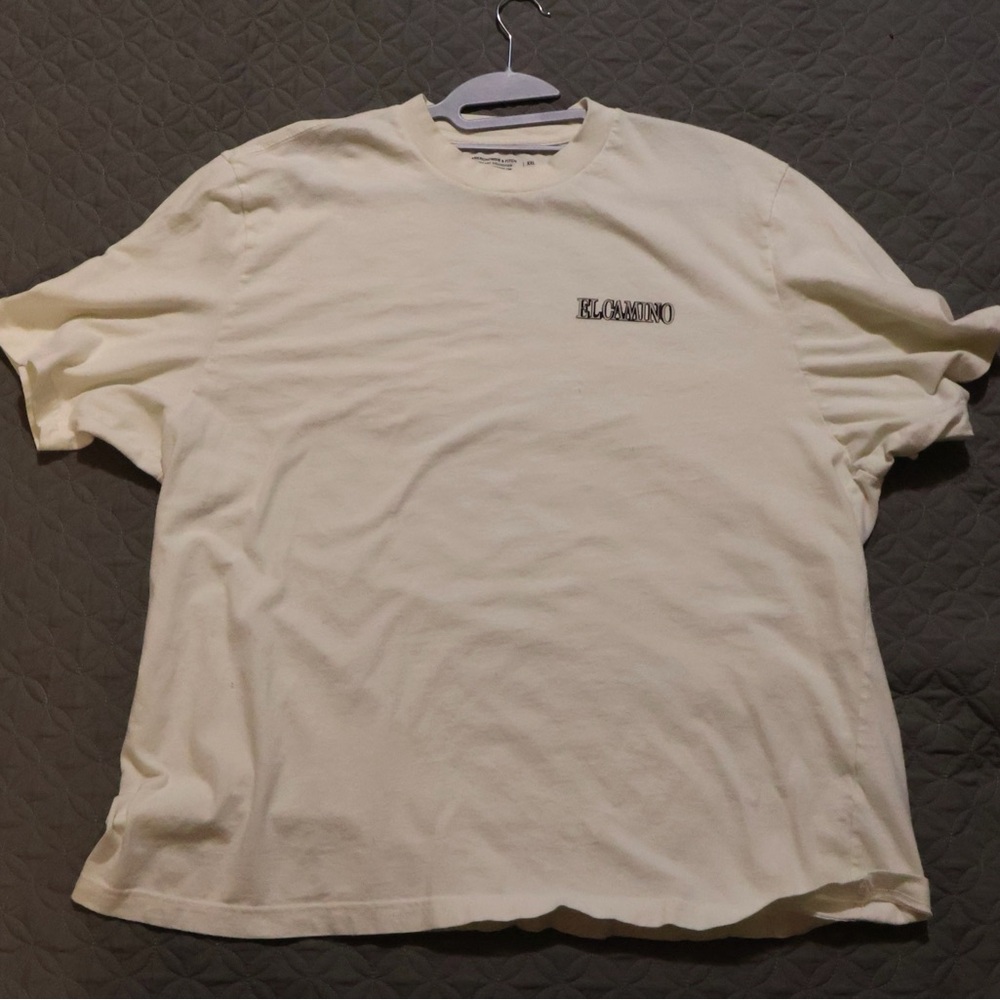 Abercrombie & Fitch Chevy El Camino Vintage Inspired Tee - Cream - Picture 2 of 4